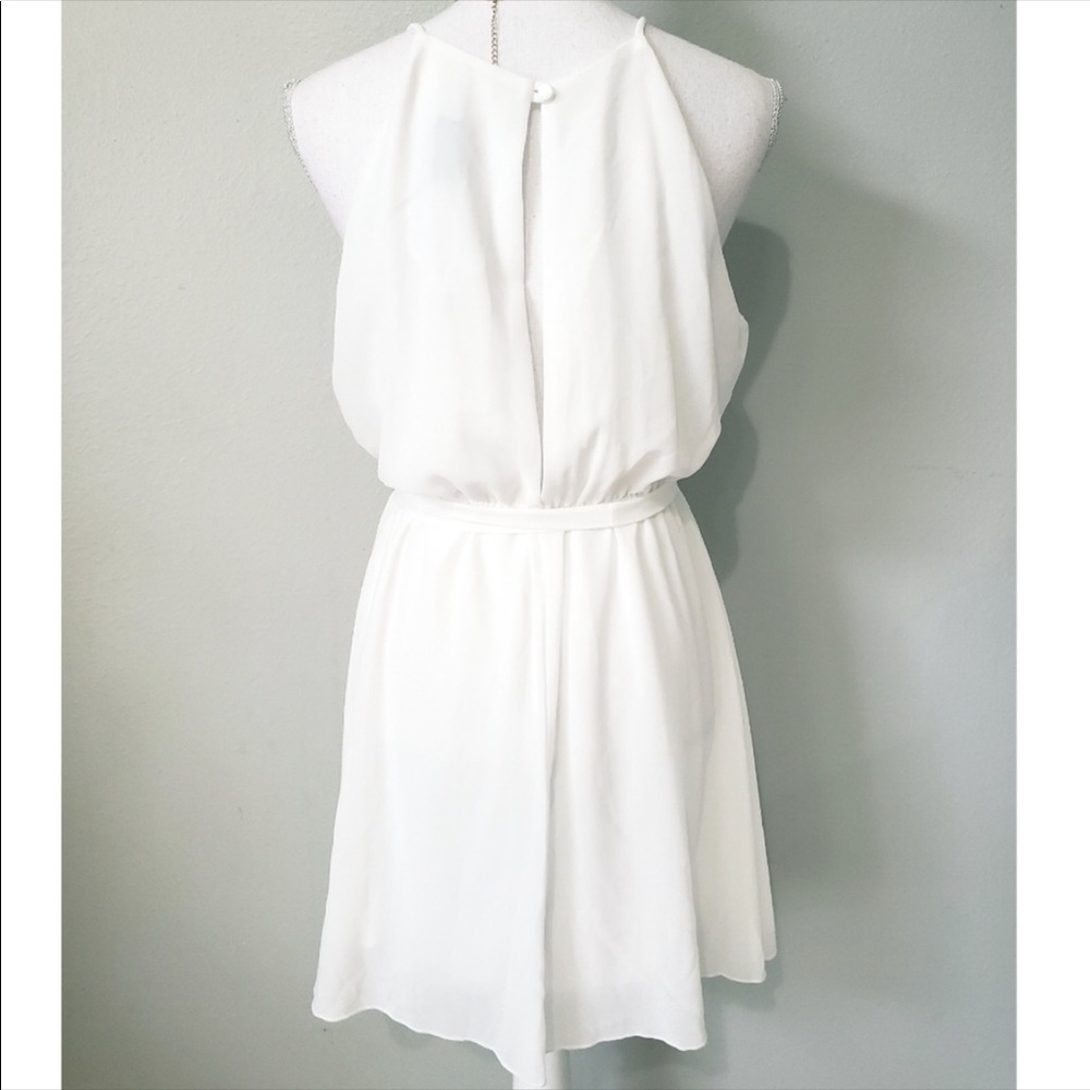Windsor Ivory Chiffon Dress